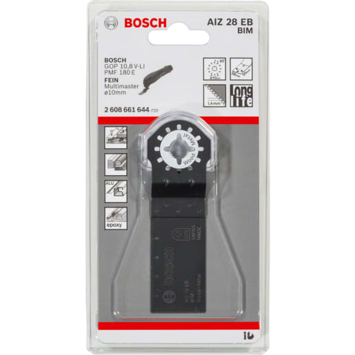 Bosch Plunge-Cutting Saw Blade AIZ 32 APB 32mm Black