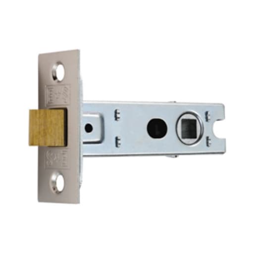Eurospec Easi-T Heavy Sprung Tubular Latch 127mm Electro Brassed/Satin Stainless Steel