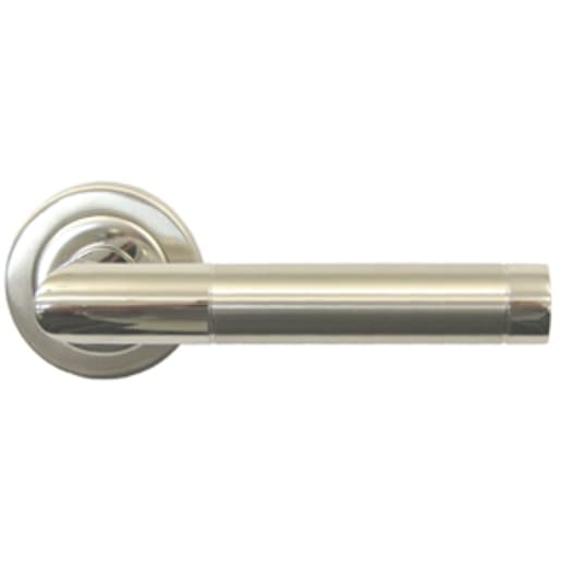 Karcher Slim Dual Lever Round Rose Satin/Polished Stainless Steel