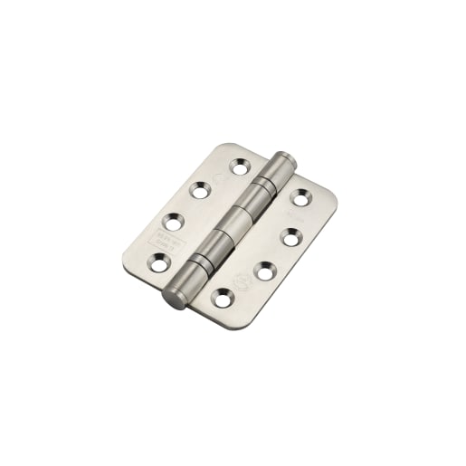 Ball Bearing Hinge 102 x 76 x 3mm Satin Stainless Steel
