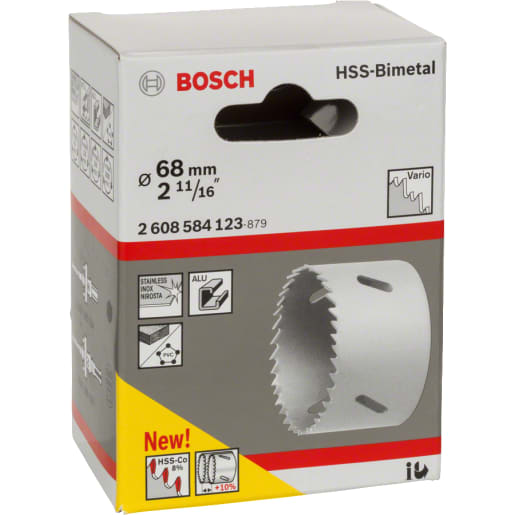 Bosch HSS Bi-Metal Holesaw 68mm Diameter