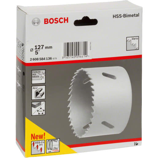 Bosch HSS Bi-Metal Holesaw 127mm Diameter