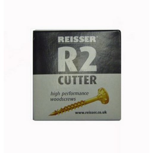 Reisser R2 Cutter Pozi Woodscrew 50 x 4mm (L x Diameter) Box of 200