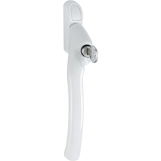 Hoppe Duraplus Tokyo Espagnolette Left Handed Window Handle Aluminium