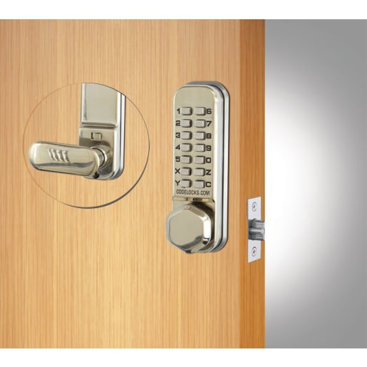 Codelocks Key Override Mortice Digital Lock 141 x 41 x 85mm