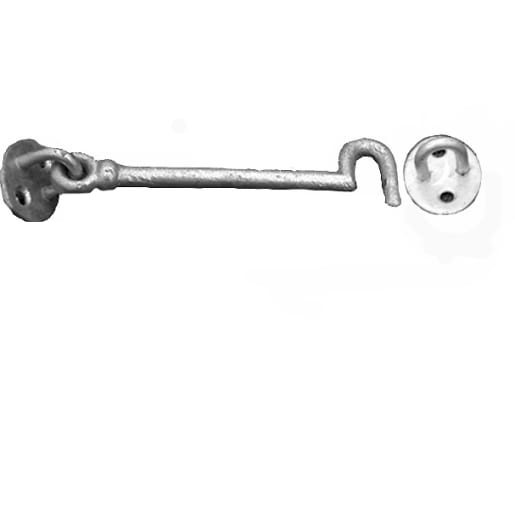 A Perry No.37 Traditional Cast Cabin Hook 300mm Galvanised