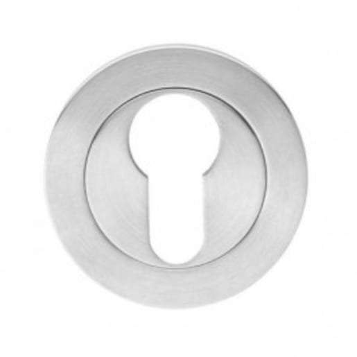 Karcher Design Slim Style Euro Profile Escutcheon Satin Stainless Steel