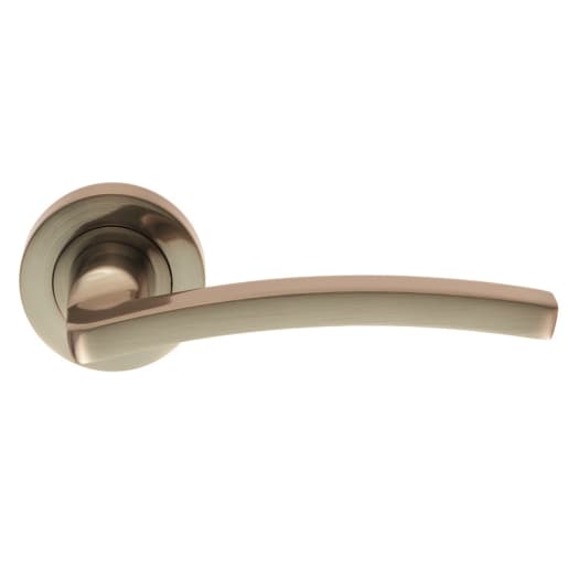 Carlisle Tavira Lever on Rose Latch Pack Finish Satin Nickel