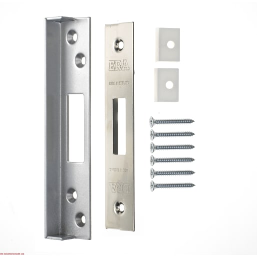 ERA Fortress Mortice Rebate Deadlock Set Chrome