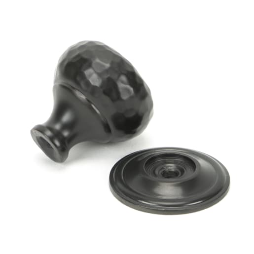 From the Anvil Hammered Mushroom Cabinet Knob 32mm Aged Bronze