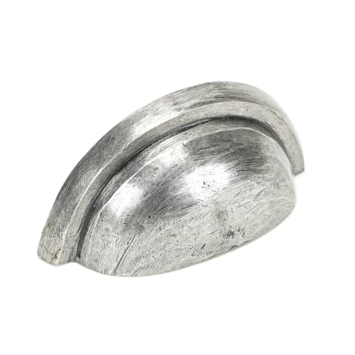 From the Anvil Regency Concealed Drawer Pull Pewter