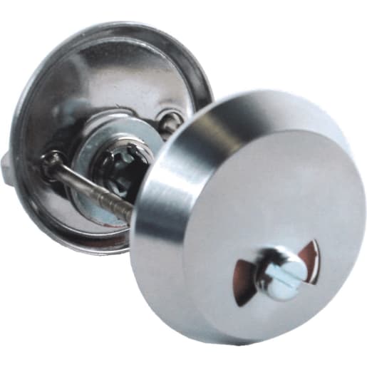 Assa Abloy 265 Toilet Thumbturn Accessory Set with Indicator 52mm Satin Chrome