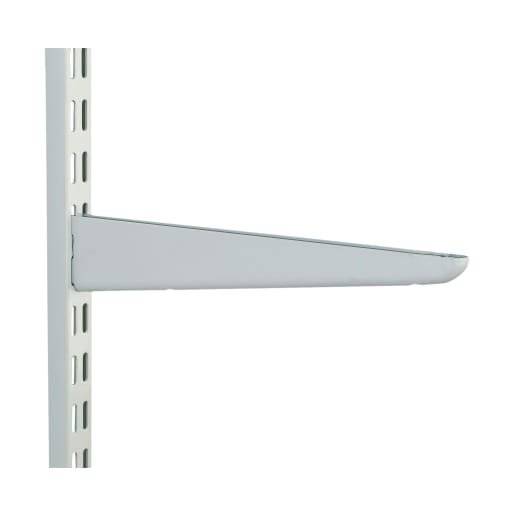 Sapphire Twin Slot Shelving Bracket 320mm White