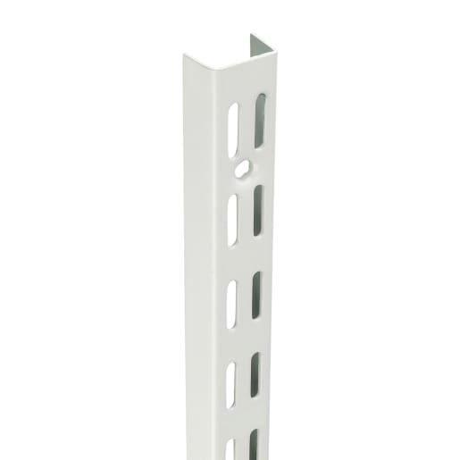 Sapphire Twin Slot Wall Mounted Shelving 1600mm White