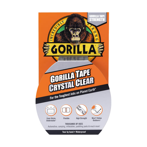 Gorilla Repair Tape 8.20m x 48mm Clear
