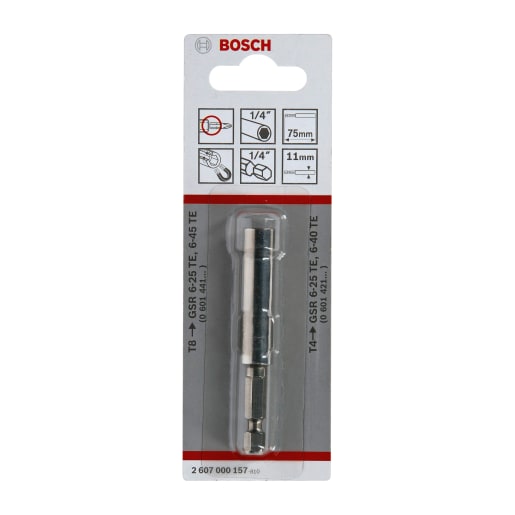 Bosch Drilling Universal Holder 75mm Silver