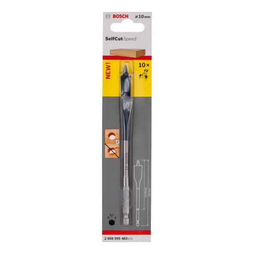 Bosch self deals cut drill bits