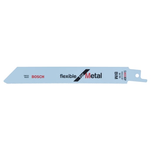 Bosch S922EF Sabre Blades 150 x 19 x 0.9mm Blue Pack of 5