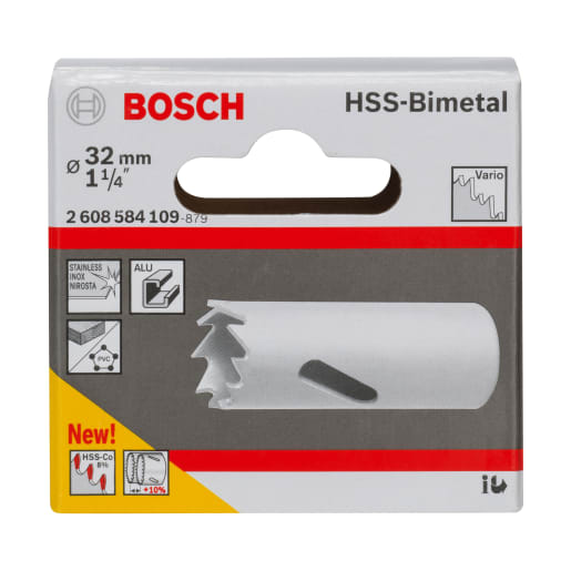 Bosch HSS Bi-Metal Holesaw 32mm Diameter