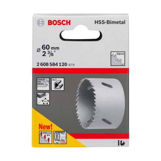 Bosch 60mm on sale hole saw