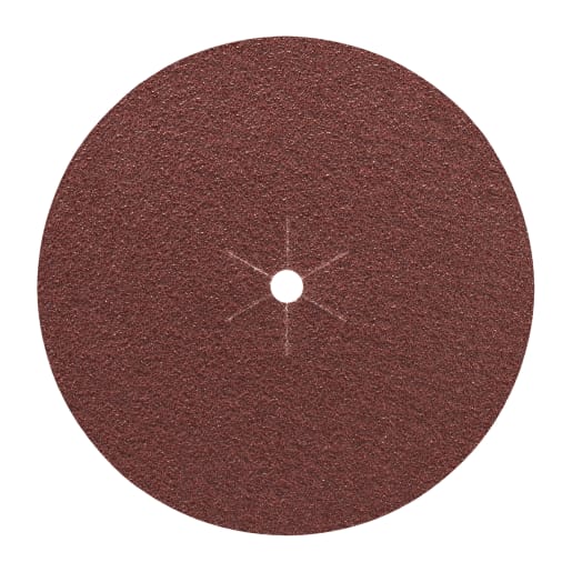 Bosch Sanding Discs 60 Grit 125mm Diameter Brown Pack of 5