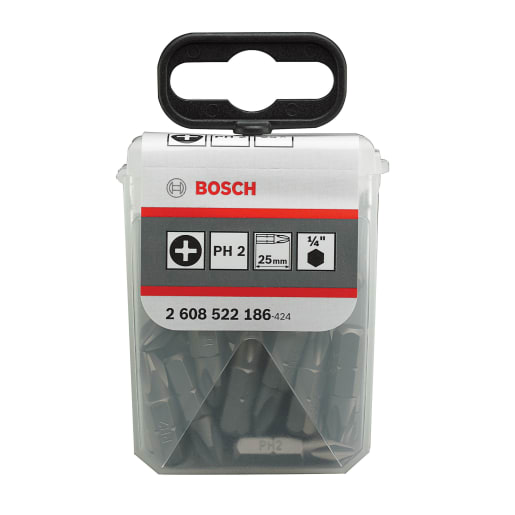 Bosch PH2 Drill Bit 25mm Length Grey