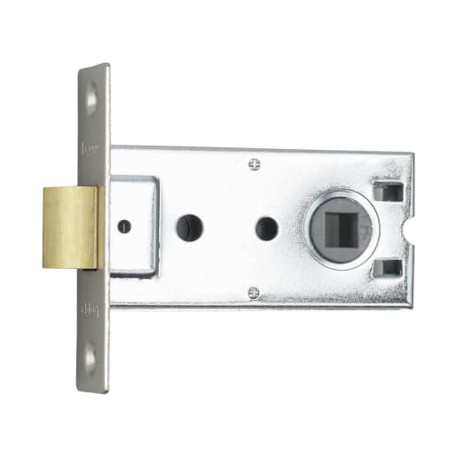 Legge B3709LK.NP Mortice Latch (76mm) locking function Nickel Plated