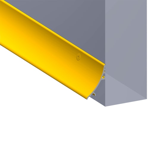 Stormguard Rain Deflector Gold Effect Finish Aluminium 914mm x 32mm 