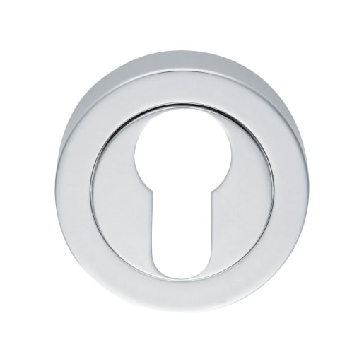 Carlisle Brass Euro Profile Escutcheon 10 x 50mm Polished Chrome