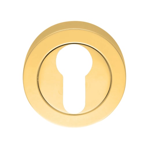 Carlisle Brass Euro Profile Escutcheon 10 x 50mm Polished Brass