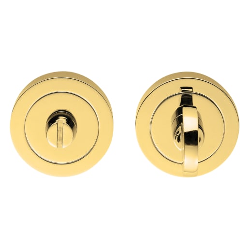 Carlisle Brass Thumb Turn with Release 50mm Polished Brass