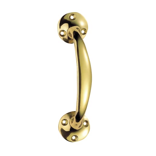 Carlisle Brass Victorian Bow Handle 151mm Polished Brass