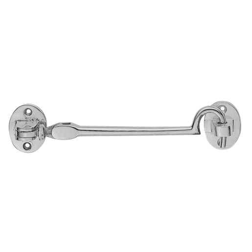 Carlisle Brass Silent Pattern Cabin Hook 202mm Satin Chrome