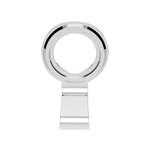 Carlisle Brass Architectural Quality Cylinder Latch Pull Polished Chrome