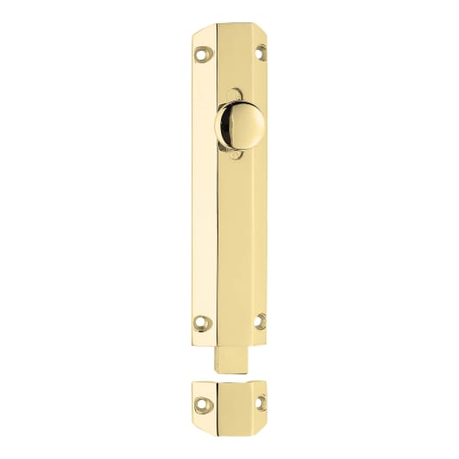 Carlisle Brass Door Surface Bolt 152 x 36mm Polished Brass