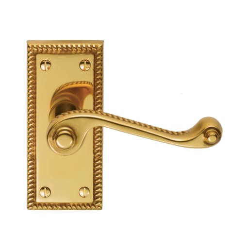 Carlisle Brass Contract Georgian Lever Latch Polished Brass