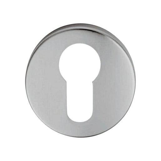 Eurospec Euro Profile Escutcheon 52mm Satin Anodised Aluminium