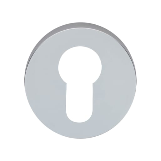 Eurospec Euro Profile Escutcheon 50mm Satin Anodised Aluminium