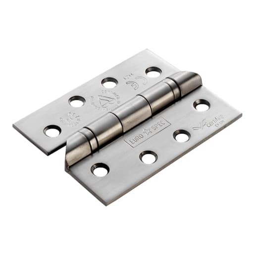 Eurospec Enduro Grade 13 Ball Bearing Hospital Hinge 102 x 76mm Stainless Steel