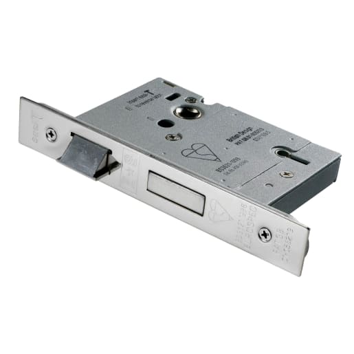 Eurospec Easi-T 5 Lever British Standard Sashlock 76mm Satin Stainless Steel