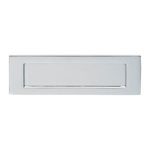 Carlisle Brass Victorian Letter Plate 257 x 81mm Polished Chrome