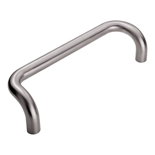 Eurospec Cranked Pull Handle 300 x 19mm Satin Stainless Steel