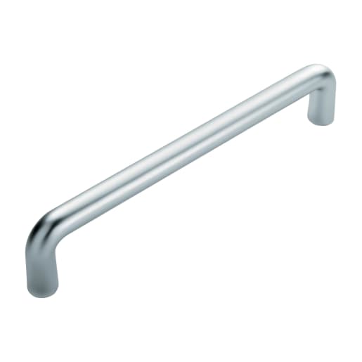 Eurospec 'D' Shaped Pull Handle 225 x 19mm Satin Anodised Aluminium
