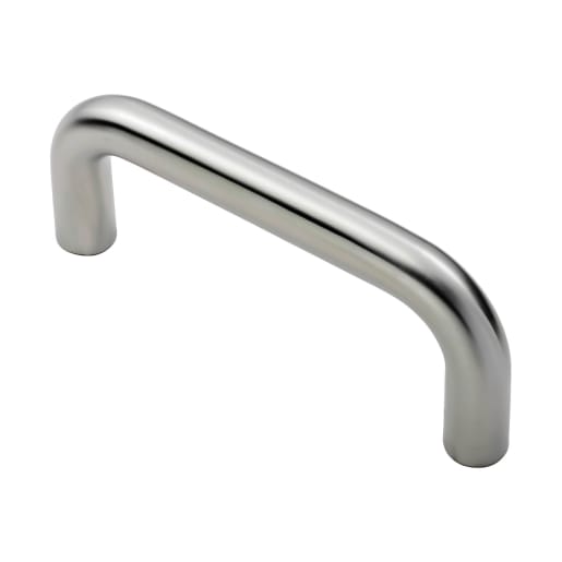 Eurospec D-Shaped Pull Handle 64 x 19mm Satin Stainless Steel