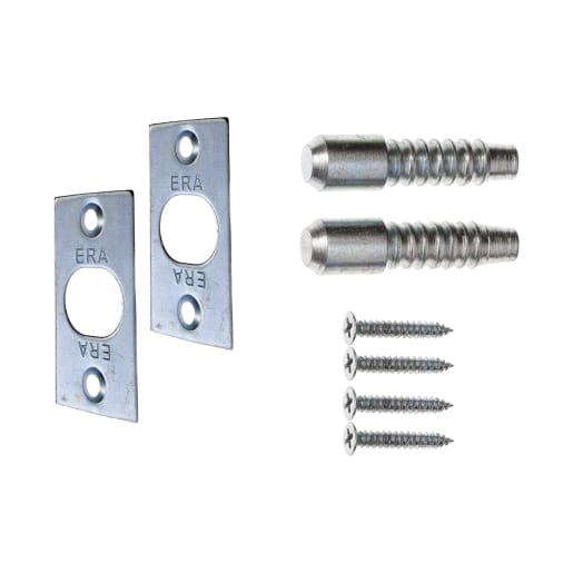 ERA Door Hinge Security Bolt Satin