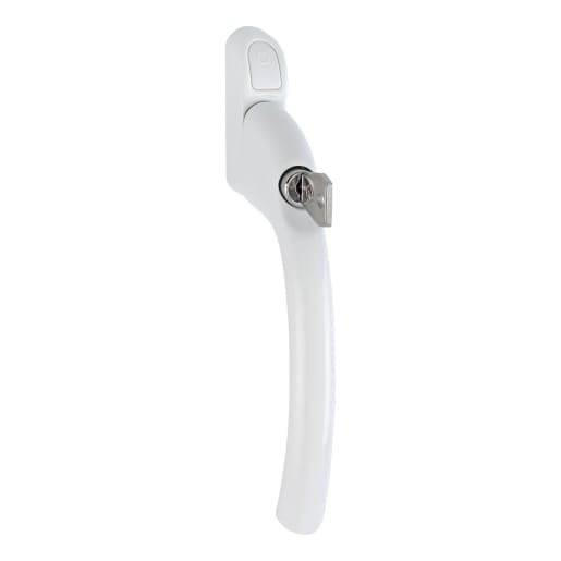 Hoppe Duraplus Tokyo Espagnolette Window Handle 138 x 17mm White