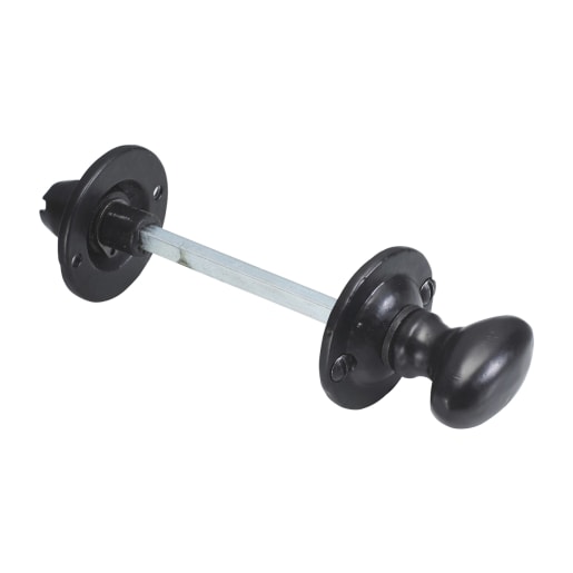 Old Hill Ironworks No.4350 Oval Thumbturn & Release 38mm Black Antique