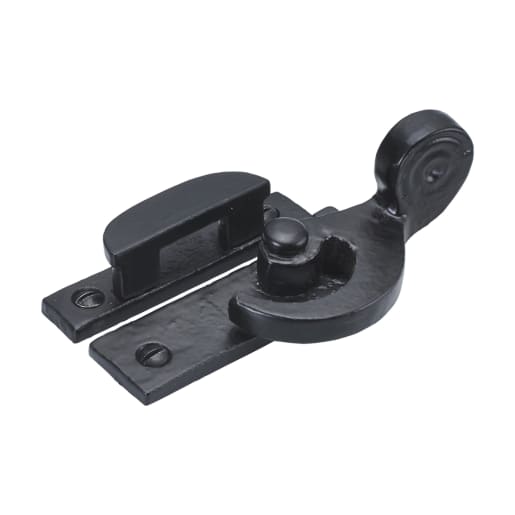 Old Hill Iron No.4620 Sash Window Fitch Fastener 72 x 36mm Black Antique 