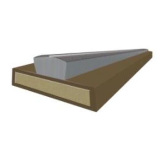 Astro Strip Intumescent Fire Seal with Brush 15mm x 4mm x 2100mm Brown