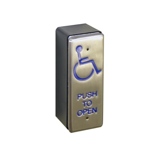 Securefast Wheelchair Logo Request to Exit Switch